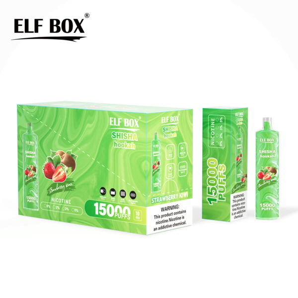 ELF BOX LS15000 Puff Shisha Hookah 0% 2% 5% Nicotine Rechargeable Disposable Vape Wholesale - AlsoVape - 7