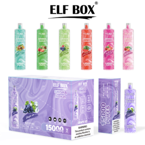 ELF BOX LS15000 Puff Shisha Hookah 0% 2% 5% Nicotine Rechargeable Disposable Vape Wholesale - AlsoVape - 17