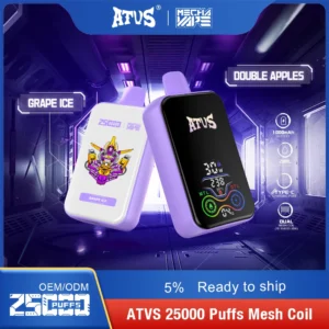 ATVS 25000 Puffs Dual Mesh 5% Nikotynowy Akumulator Jednorazowy Vapes Pen Luzem Kup hurtowo - AlsoVape - 15