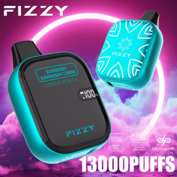 Fizzy Boom 13000 Puffs 2% 5% Caneta Vapes descartáveis ​​recarregáveis ​​com baixo teor de nicotina em massa Compre no atacado - AlsoVape - 3