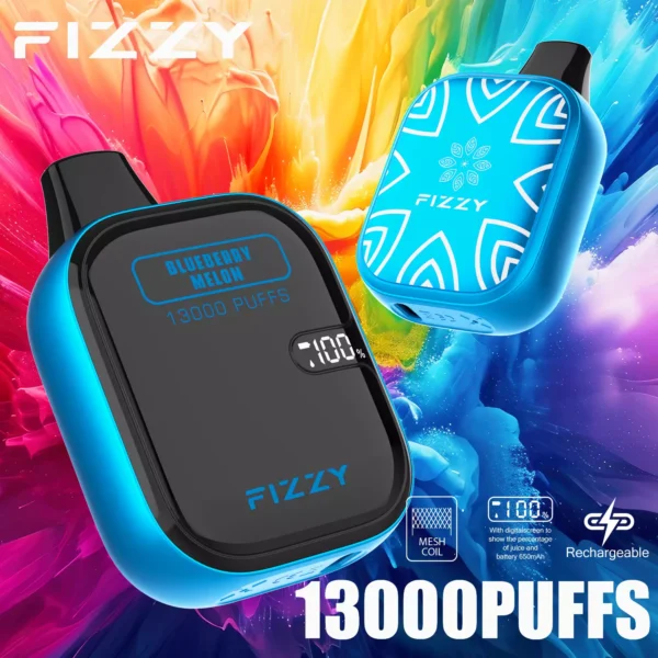 Fizzy Boom 13000 Puffs 2% 5% Caneta Vapes descartáveis ​​recarregáveis ​​com baixo teor de nicotina em massa Compre no atacado - AlsoVape - 4