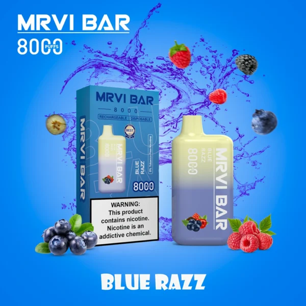 MRVI Bar Mr8000 Puffs 2% 3% 5% Перезаряжаемые одноразовые ручки для вейпов с низким содержанием никотина, оптовая покупка оптом - AlwaysVape - 4