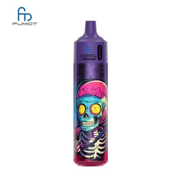 Randm Fumot Tornado 30000 Puffs Music 0% 2% 3% 5% Nízkonikotinové dobíjecí jednorázové vapky Pen Hromadně Koupit Velkoobchod – TakéVape – 12