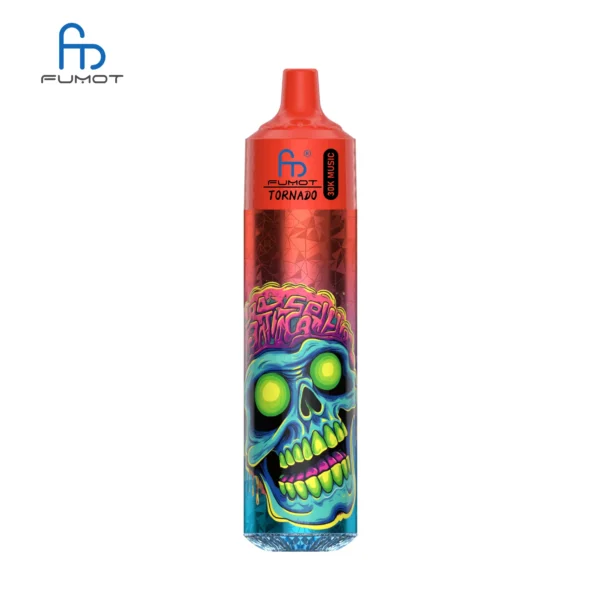 Randm Fumot Tornado 30000 Puffs Music 0% 2% 3% 5% Nízkonikotinové dobíjecí jednorázové vapes Pen Hromadně Koupit Velkoobchod – TakéVape – 24