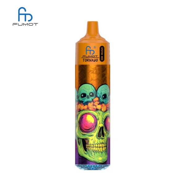 Randm Fumot Tornado 30000 Puffs Music 0% 2% 3% 5% Nízkonikotinové dobíjecí jednorázové vapes Pen Hromadně Koupit velkoobchod – takéVape – 30
