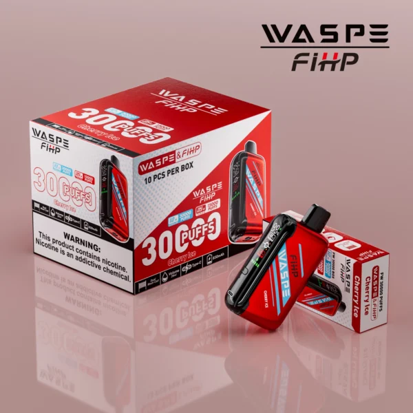 WASPE FIHP 30000 Puffs Dual Mesh 0% 2% 5% LED displej Nízký obsah nikotinu Nabíjecí jednorázové vapes Pen Hromadně Koupit velkoobchod – AlsoVape – 13