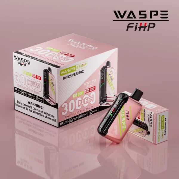 WASPE FIHP 30000 Puffs Dual Mesh 0% 2% 5% LED displej Nízký obsah nikotinu Nabíjecí jednorázové vapes Pen Hromadně Koupit Velkoobchod – AlsoVape – 5