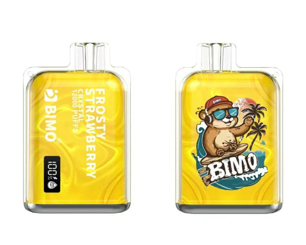 BIMO Crystal 12000 Puffar 2% 5% Låg nikotin uppladdningsbara engångs vapes Penna Bulk Köp grossist - AlsoVape - 14