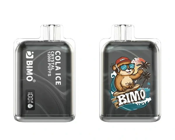 BIMO Crystal 12000 Puffar 2% 5% Uppladdningsbara engångsvapes med låg nikotinhalt Penna Bulk Köp grossist - AlsoVape - 6