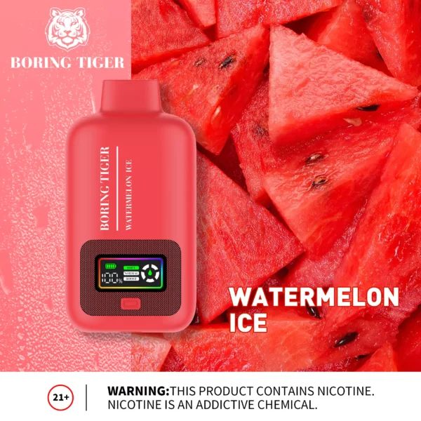 VASY Boring Tiger 25000 Puffs Digital Skærm 4 Mesh Coil 50mg Low Nikotin Genopladelige Engangs Vapes Pen Bulk Køb Engros - AlsoVape - 18