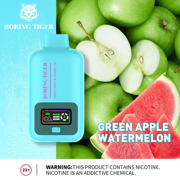 VASY Boring Tiger 25000 Puffs Digital Skærm 4 Mesh Coil 50mg Lav Nikotin Genopladelig Engangs Vapes Pen Bulk Køb Engros - AlsoVape - 17
